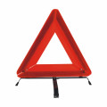 Triángulo de advertencia de seguridad vial